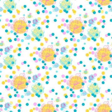 Abstract seamless pattern Stock Illustration