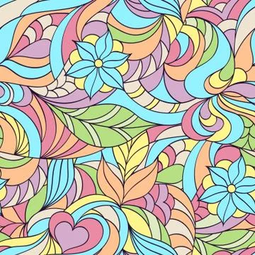 Abstract seamless pattern. Stock Illustration