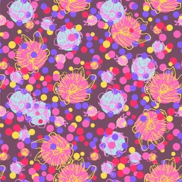 Abstract seamless pattern Stock Illustration