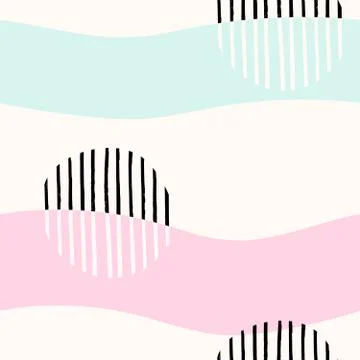 Abstract Seamless Pattern 스톡 일러스트