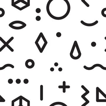 Abstract seamless pattern Stock Illustration