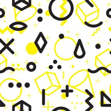 Abstract seamless pattern Illustrazione stock