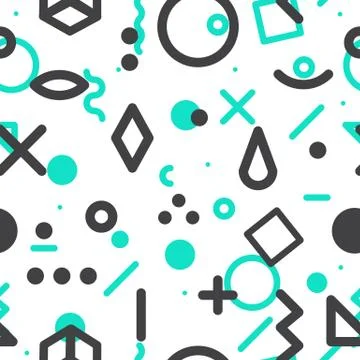 Abstract seamless pattern Stock Illustration
