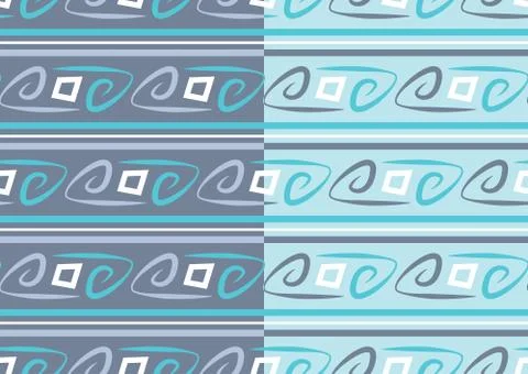 Abstract Seamless Pattern Illustrazione stock