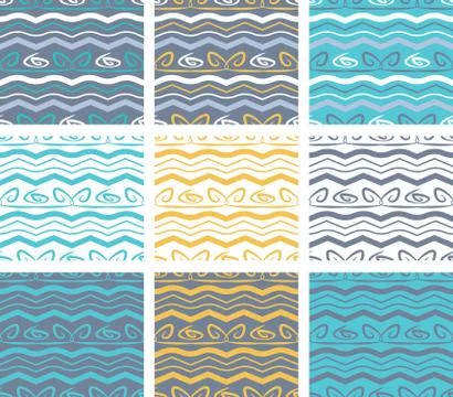 Abstract Seamless Pattern Illustrazione stock