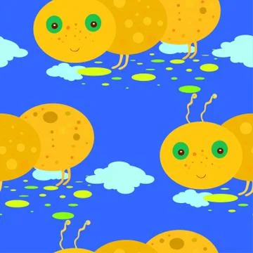 Abstract seamless pattern . Illustrazione stock