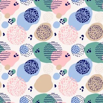 Abstract seamless pattern Stock Illustration