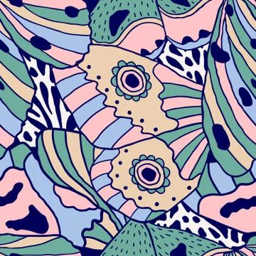 Abstract seamless pattern Stock Illustration