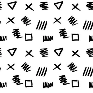 Abstract seamless pattern Stock Illustration