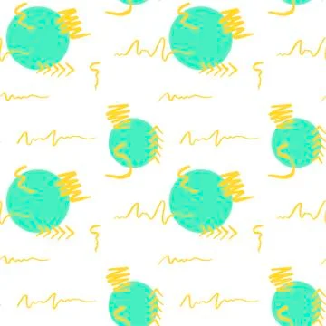 Abstract seamless pattern Stock Illustration