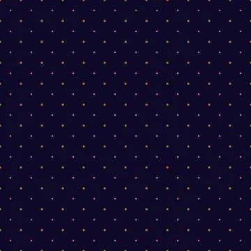 Abstract seamless pattern illustration of dots and circles. Stock Illustration