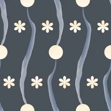 Abstract seamless pattern illustration Stock Illustration