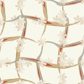 Abstract seamless pattern illustration Stock Illustration