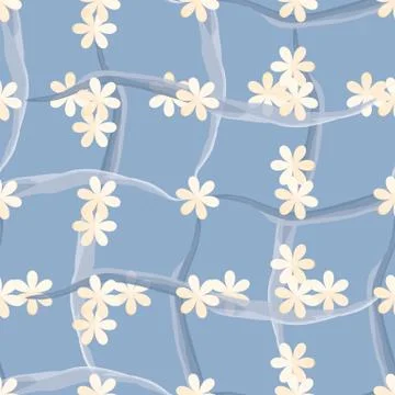 Abstract seamless pattern illustration Stock Illustration