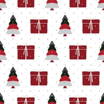 Abstract seamless pattern illustration. Stock Illustration