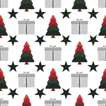 Abstract seamless pattern illustration. Stock Illustration