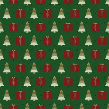 Abstract seamless pattern illustration. Stock Illustration