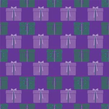 Abstract seamless pattern illustration. Stock Illustration