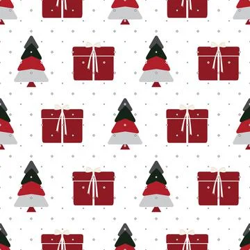 Abstract seamless pattern illustration. Stock Illustration