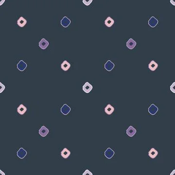 Abstract seamless pattern illustration of rectangles 스톡 일러스트