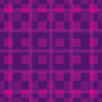 Abstract seamless pattern illustration of rectangular optical illusion tiles Illustrazione stock