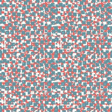 Abstract seamless pattern illustration of rectangular optical illusion tiles Stockillustratie