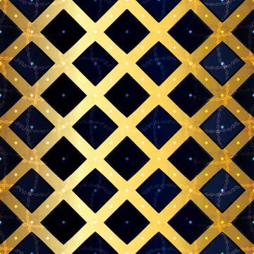 Abstract seamless pattern illustration of rectangular tiles Illustrazione stock