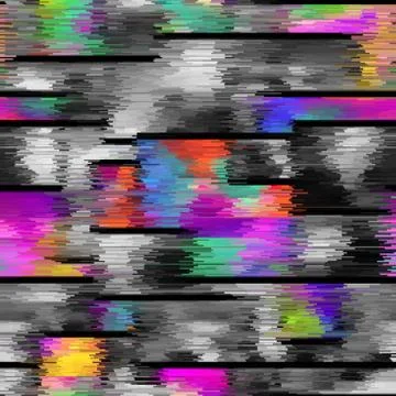 Abstract seamless pattern with imitation of a grunge texture with thin lines. イラスト素材