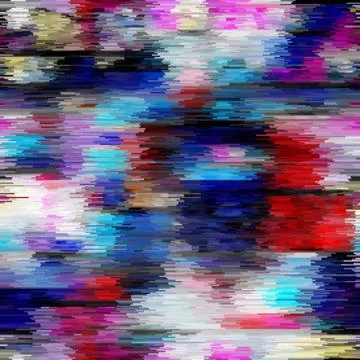 Abstract seamless pattern with imitation of a grunge texture with thin lines. Stock Illustration