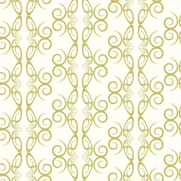 Abstract seamless pattern lines curve vector background Stock-Illustration