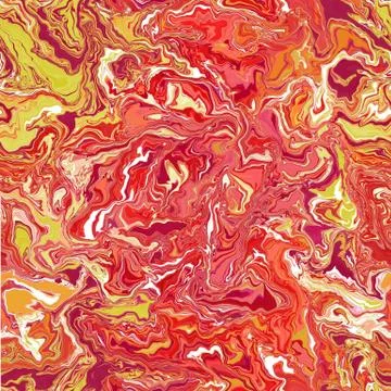 Abstract seamless pattern. Liquid marble wave colorful art background texture Stock Illustration