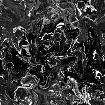 Abstract seamless pattern. Liquid marble wave colorful art background texture Stock Illustration