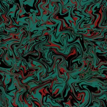 Abstract seamless pattern. Liquid marble wave colorful art background texture Stock Illustration