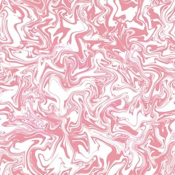 Abstract seamless pattern. Liquid marble wave colorful art background texture Stock Illustration