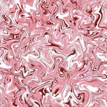 Abstract seamless pattern. Liquid marble wave colorful art background texture イラスト素材