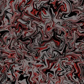 Abstract seamless pattern. Liquid marble wave colorful art background texture Stock Illustration