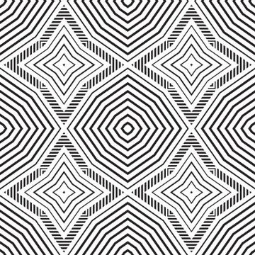 Abstract seamless pattern. Modern stylish texture geometric back Stock Illustration