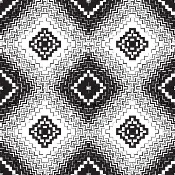 Abstract seamless pattern. Modern stylish texture geometric back Illustrazione stock
