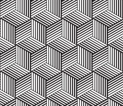 Abstract seamless pattern. Modern stylish texture geometric back Illustrazione stock