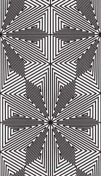 Abstract seamless pattern. Modern stylish texture geometric back Stock Illustration