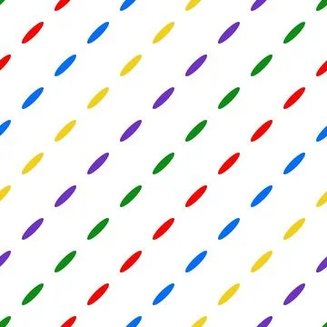 Abstract seamless pattern with multicolored dotted diagonal lines of colore.. Stock Illustration