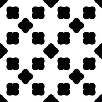 Abstract seamless pattern ol rounded shapes イラスト素材