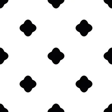 Abstract seamless pattern ol rounded shapes 스톡 일러스트