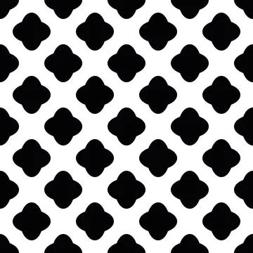Abstract seamless pattern ol rounded shapes 스톡 일러스트