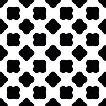 Abstract seamless pattern ol rounded shapes 스톡 일러스트