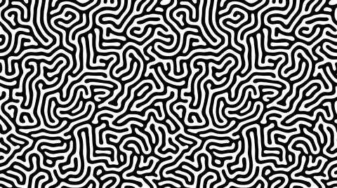 Abstract seamless pattern or background with biological reaction diffusion .. Stock Illustration