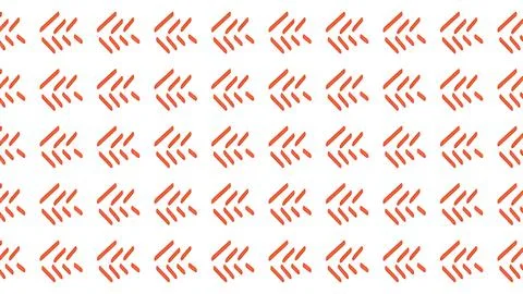 Abstract seamless pattern with orange diagonal hand-drawn strokes on white .. Stock Illustration