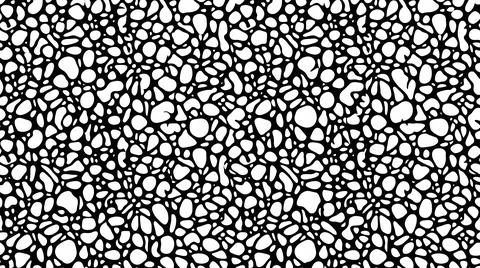 Abstract seamless pattern with organic shapes dots texture modern stylish d.. Stock Illustration