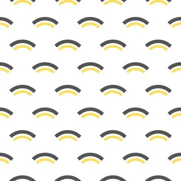 Abstract seamless pattern ornament line motif Stock Illustration