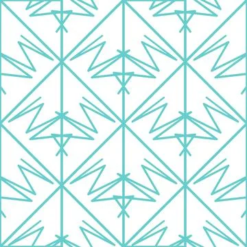 Abstract seamless pattern with ornaments. Vector illustration. Decorative t.. 库存插图
